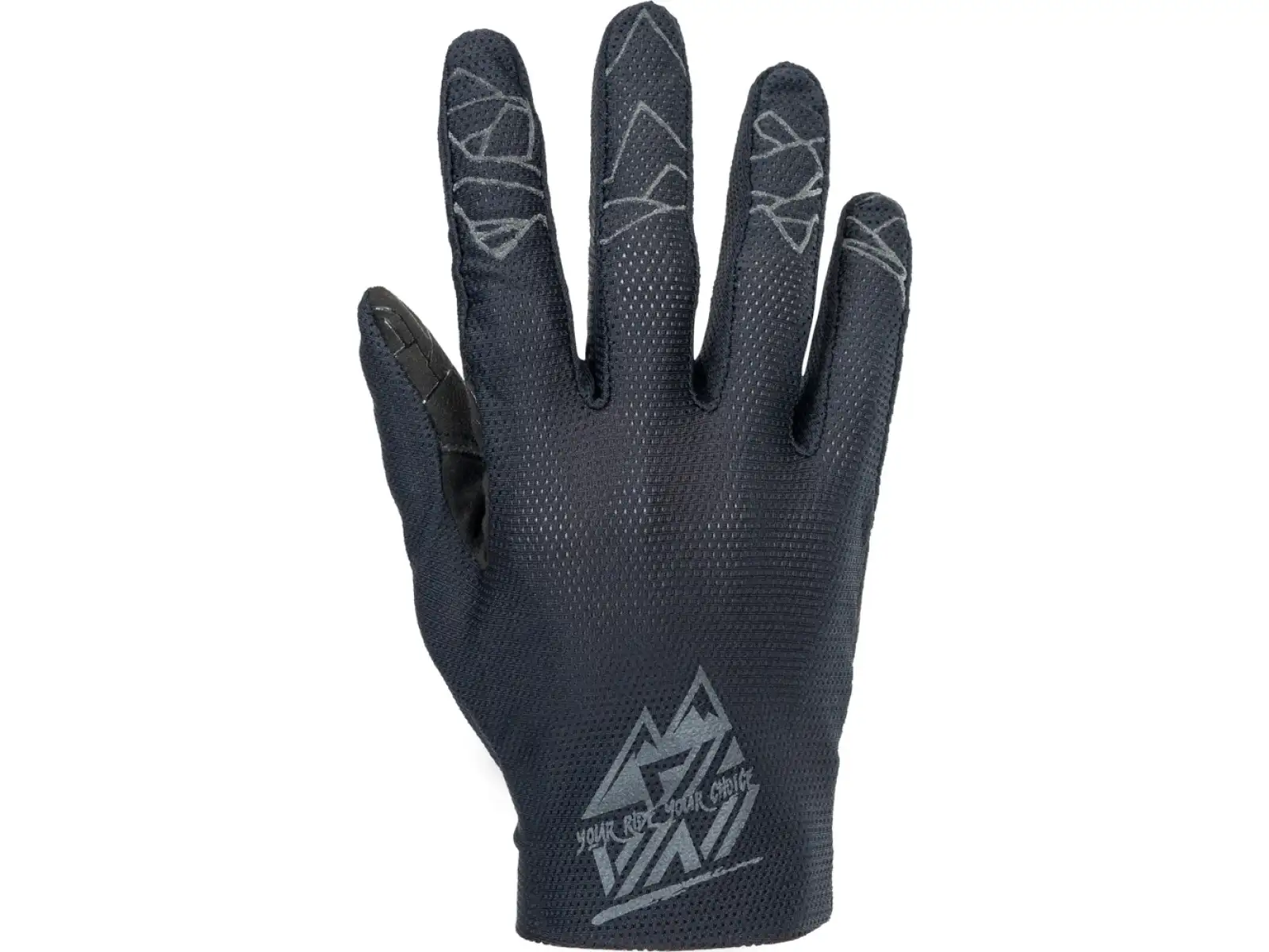 Silvini Gerano Herren-Langfingerhandschuhe Schwarz