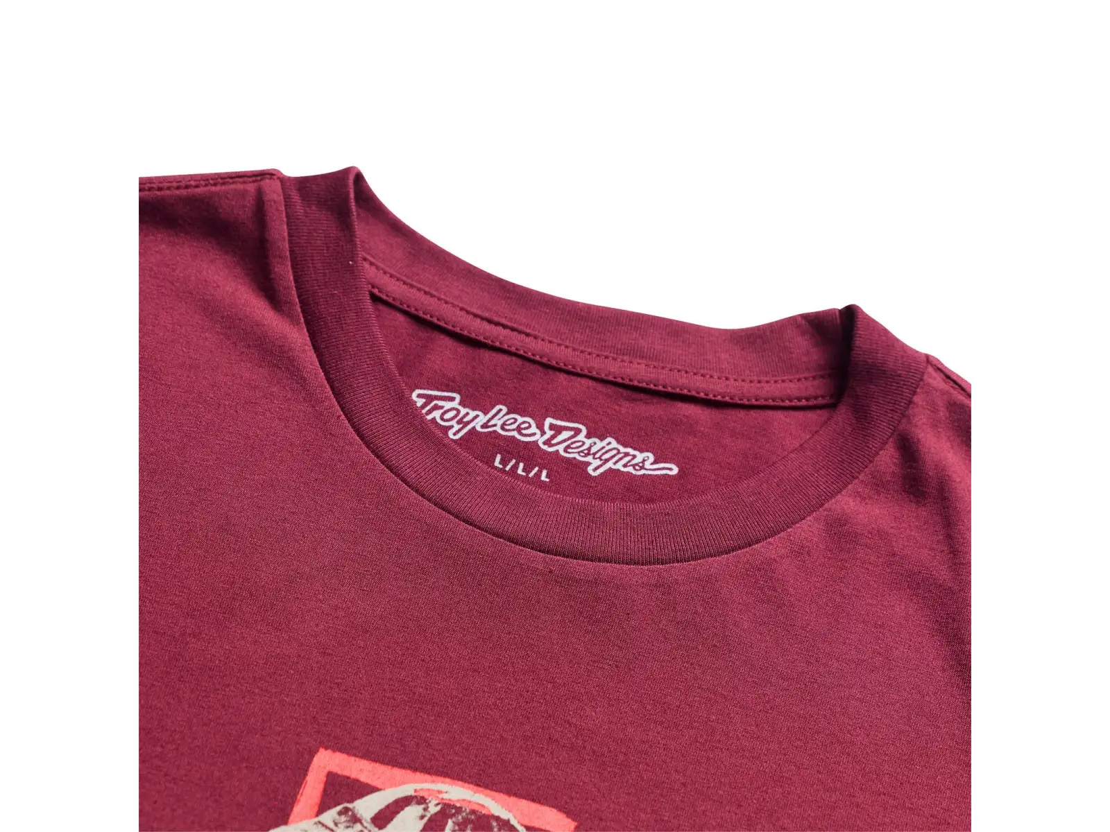 Troy Lee Designs Portrait Herren T-Shirt Kurzarm Sangria