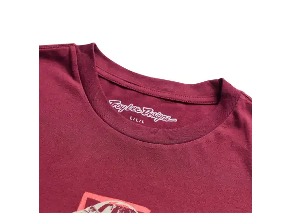 Troy Lee Designs Portrait Herren T-Shirt Kurzarm Sangria