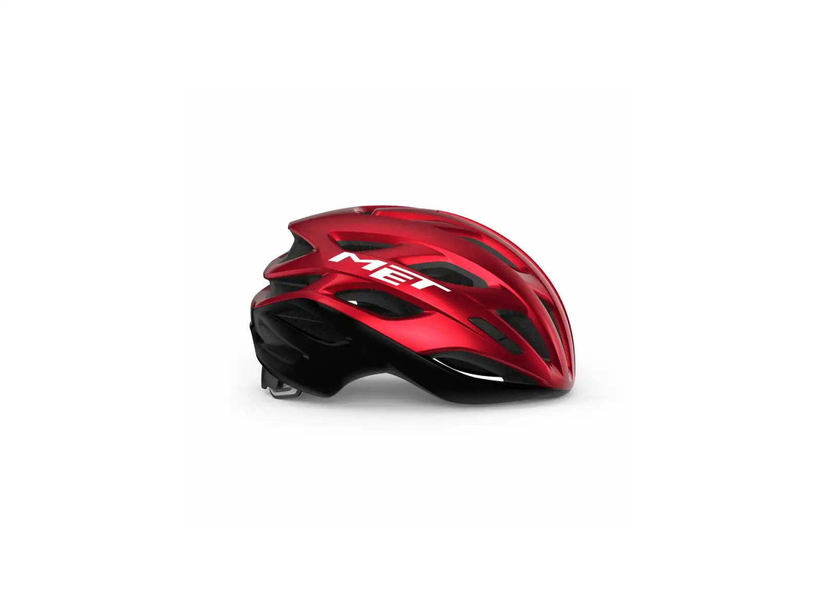MET Estro MIPS Helm rot/schwarz metallic