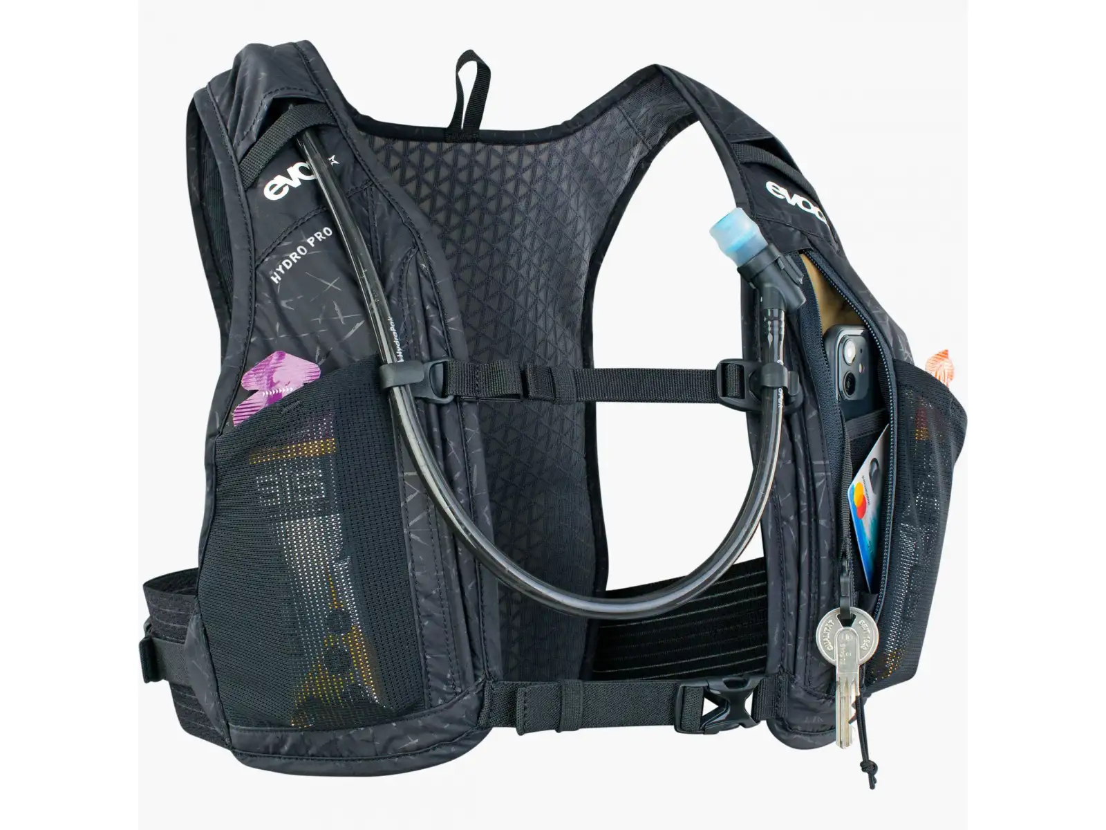 Evoc Hydro Pro Rucksack 1,5 l + 1,5 l Schwarz