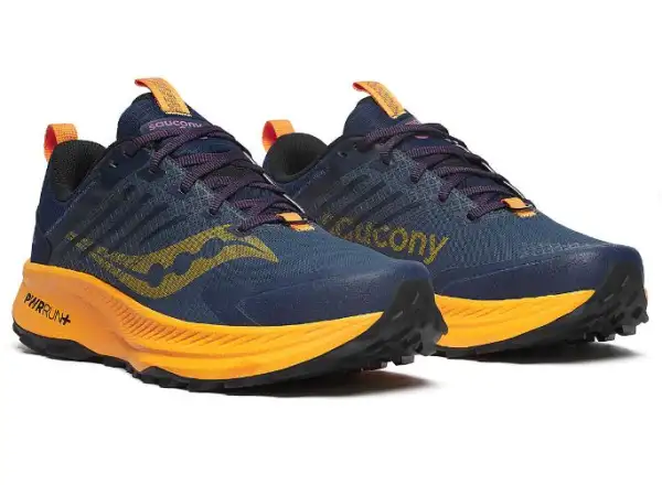 Saucony Ride TR2 GTX Herrenschuhe Navy/Peel