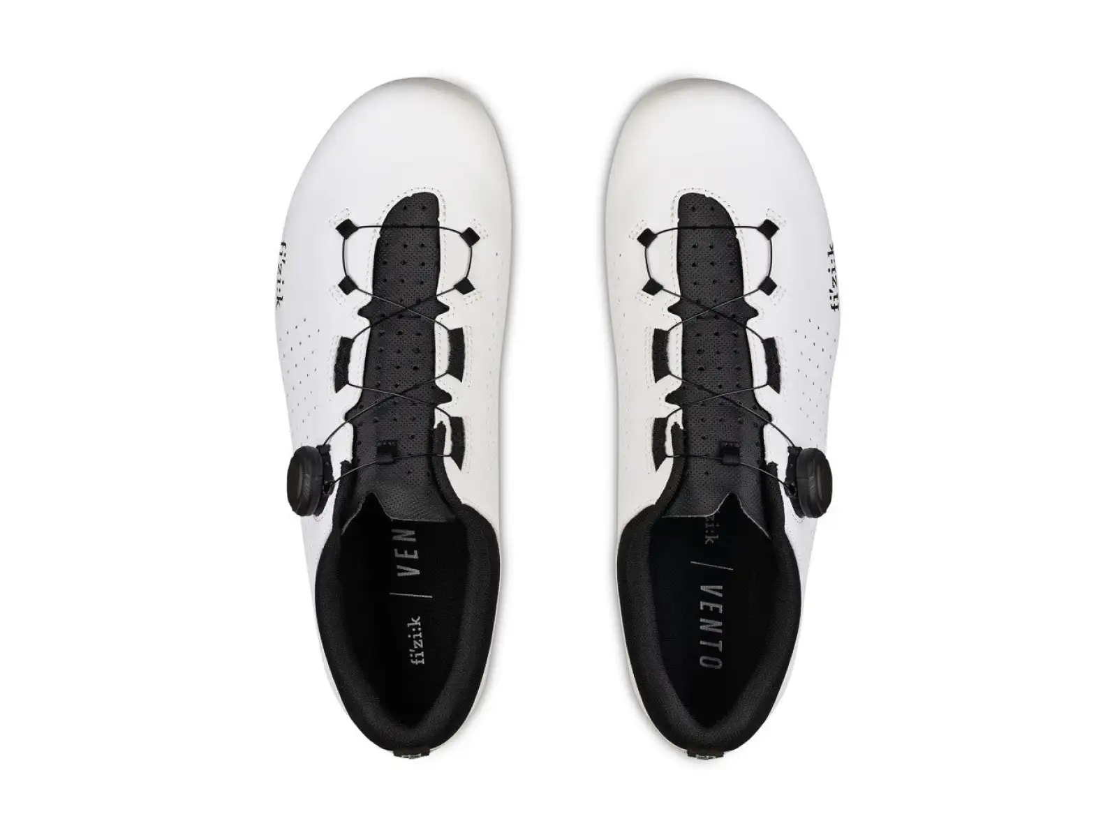 Fizik Vento Omna Wide Rennradschuhe White/Black