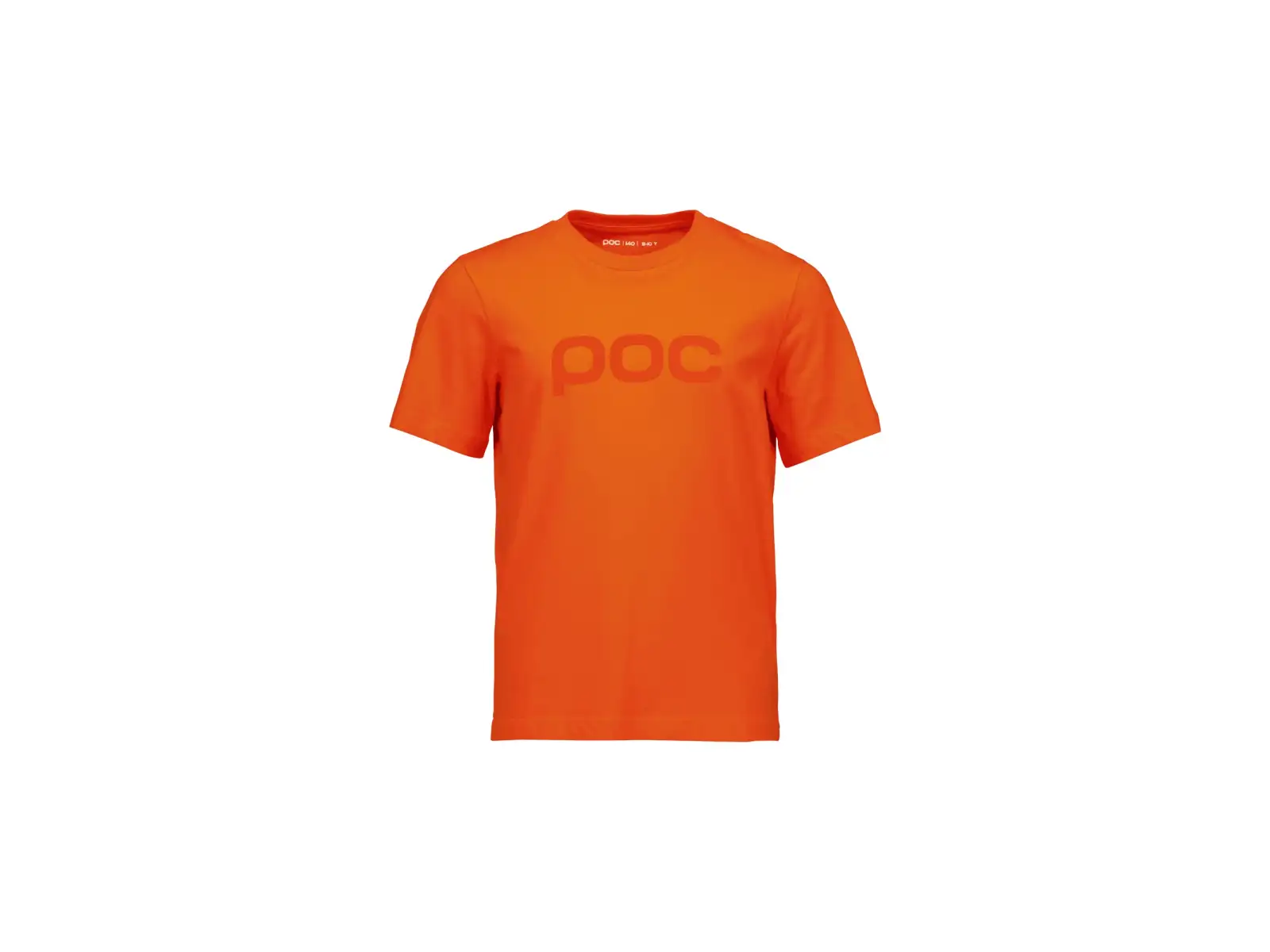 POC Tee Jr Kinder T-Shirt Zink Orange