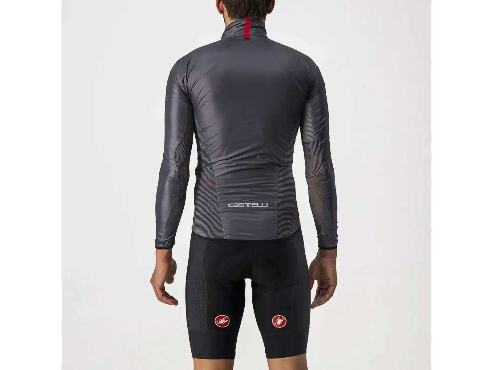 Castelli Aria Shell Herrenjacke Dark Gray
