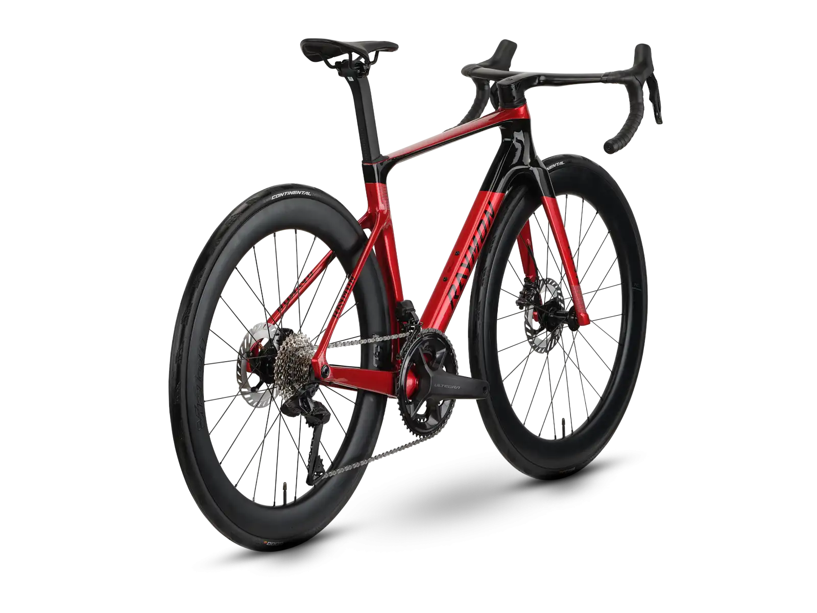 Raymon Arva Ultra Rennrad RubyRed/Carbon
