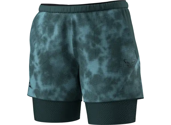Dynafit Trail Reflective 2in1 Damen Laufshorts Cinder