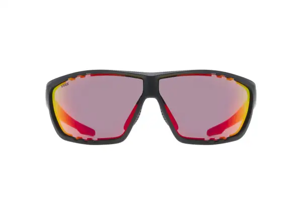 Uvex Sportstyle 706 Brille Black Moss Mat/Mirror Red