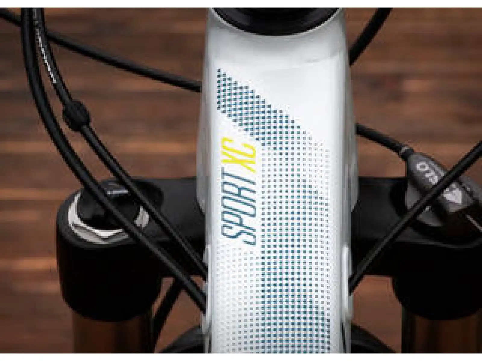 Superior XC 889 W Glanz Weiß/Blau/Limette Mountainbike
