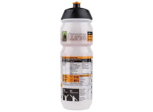 Tune Wasserträger MTB Flaschenhalter Set einschließlich Flasche 0,75 l