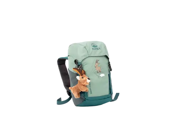 Kohla Happy Rocky 10 Kinder Wander Rucksack Beryl Green