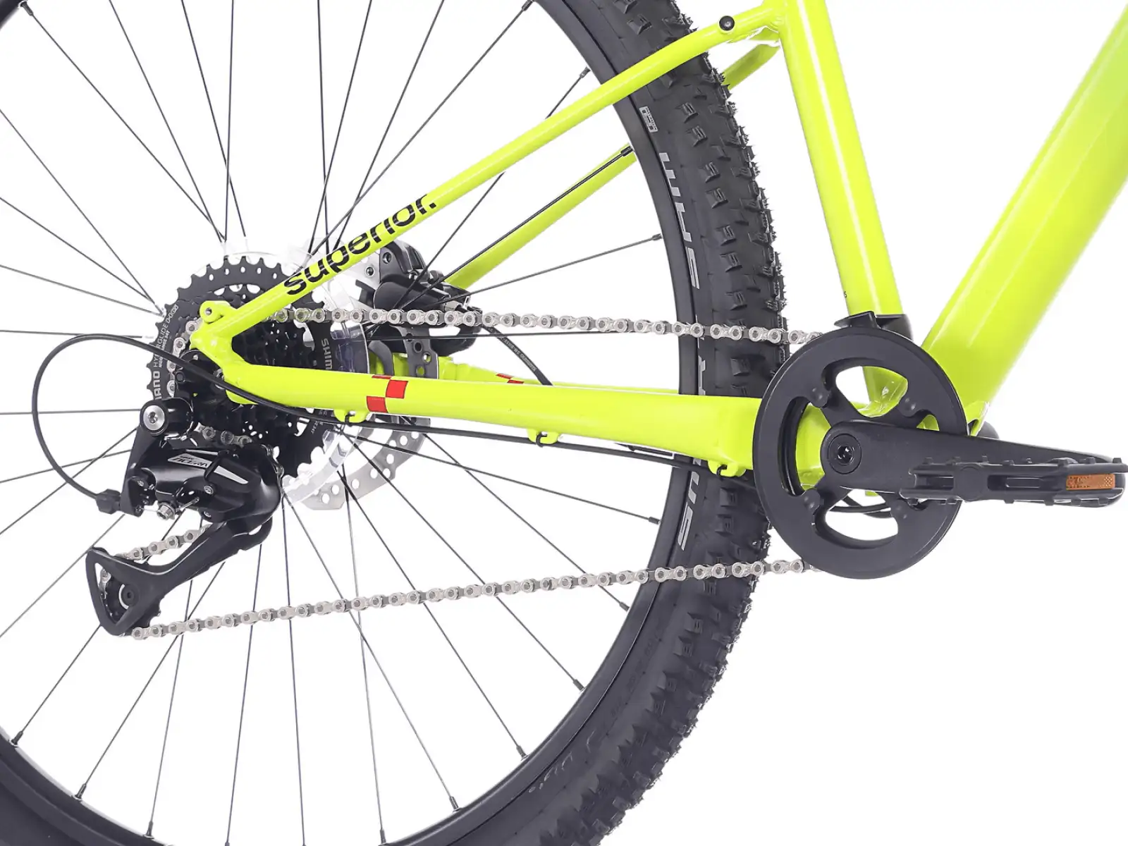 Superior RACER 27 Kinderfahrrad Matte Radioactive Yellow