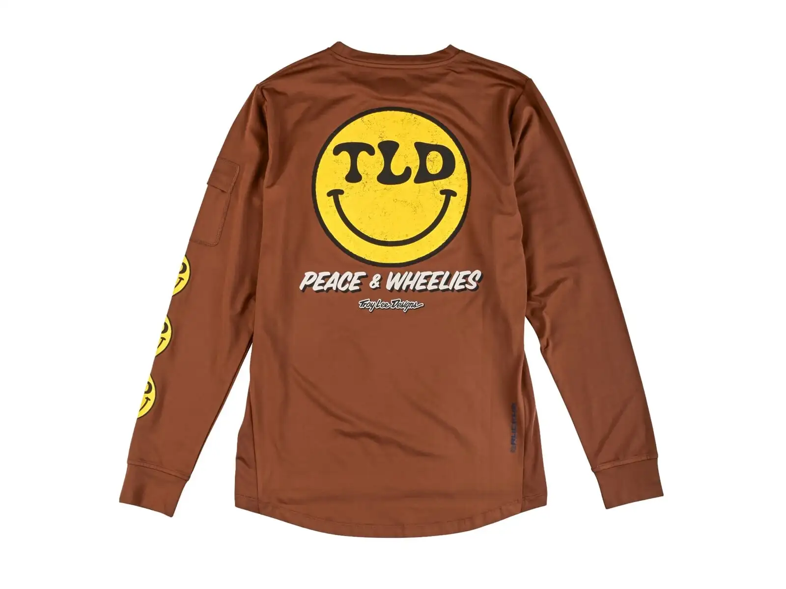 Troy Lee Designs Ruckus Ride Herren Trikot langarm Chocolate