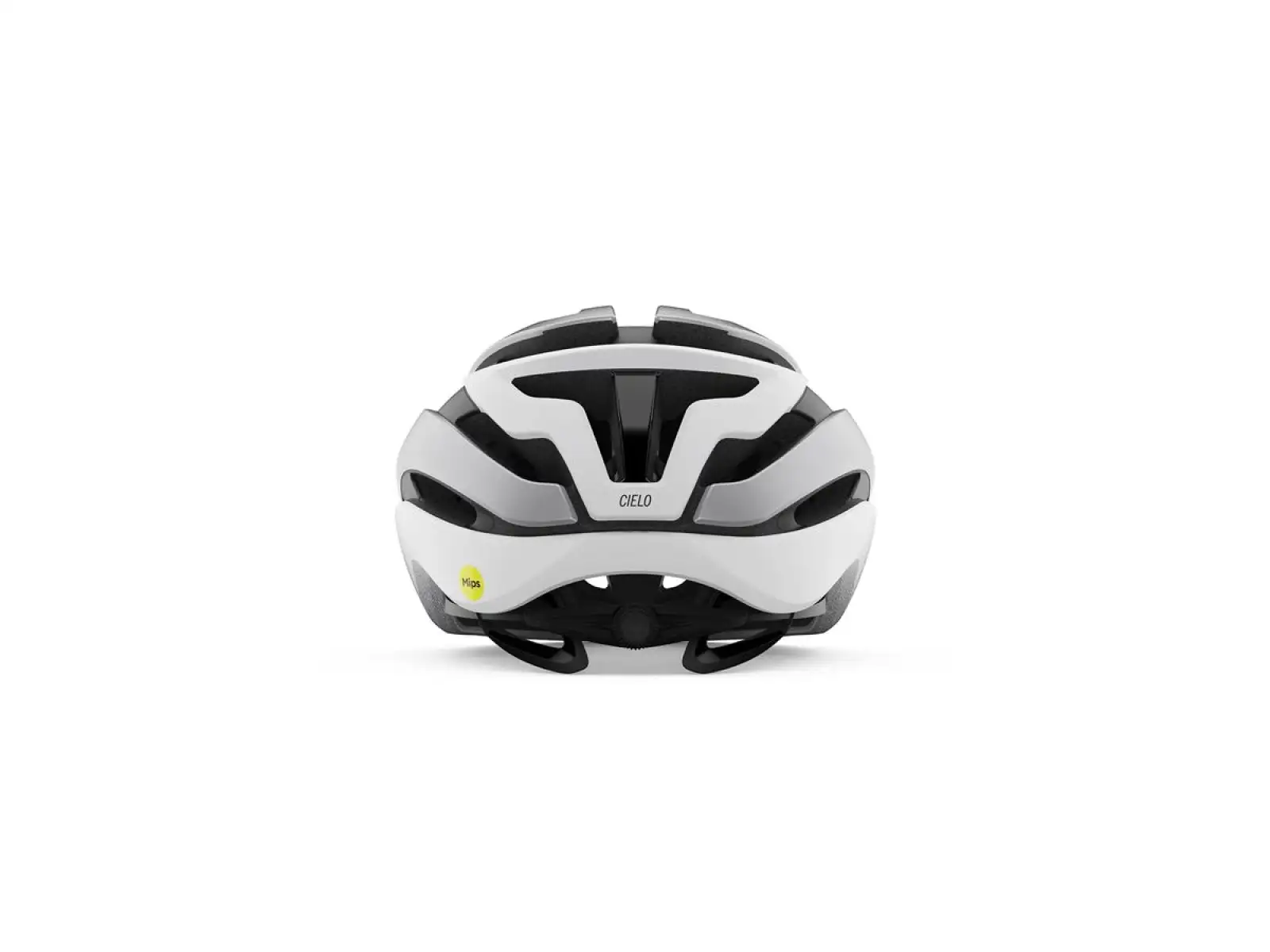 Giro Cielo MIPS Helm Matte Weiß/Silber Verlauf