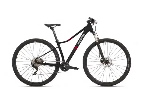 Superior XC 6.9 MS Mountainbike für Damen Matte Black/Bordeaux