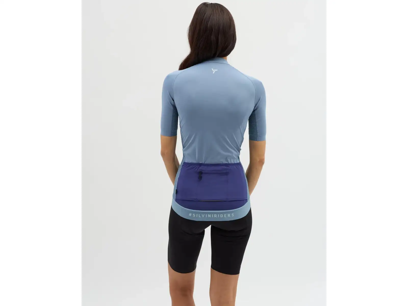 Silvini Mazzana Damen Trikot Kurzarm Blue