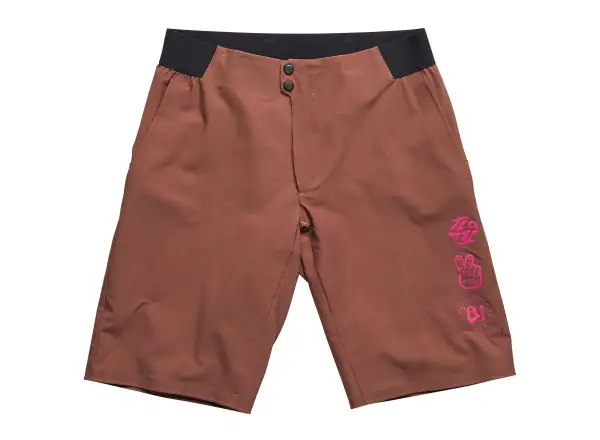Troy Lee Designs Flowline Superlyte Herren Shorts Mono Chocolate