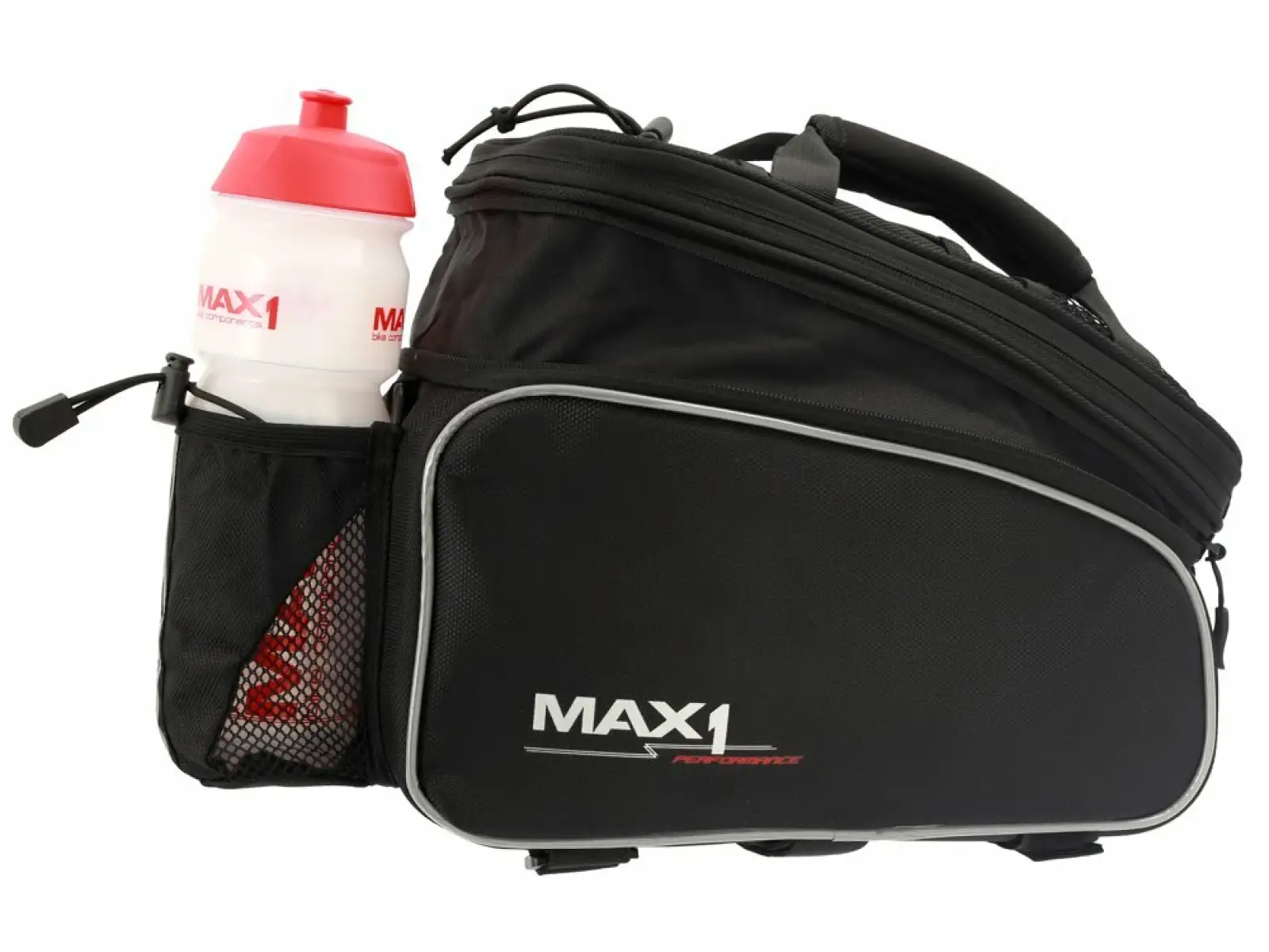 Max1 Rackbag Gepäckträgertasche Schwarz 9,6 l