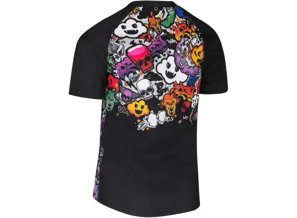 Etape Boom Kindertrikot Kurzarm schwarz/Grafik