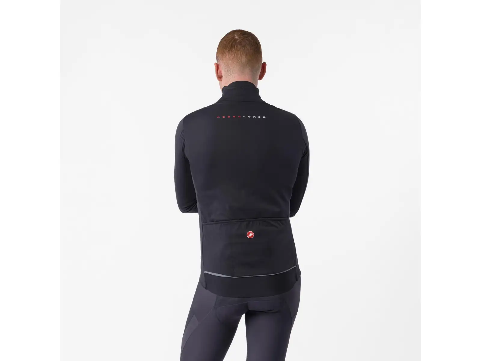 Castelli Alpha 150 Jacket Herrenjacke Light Black/Black