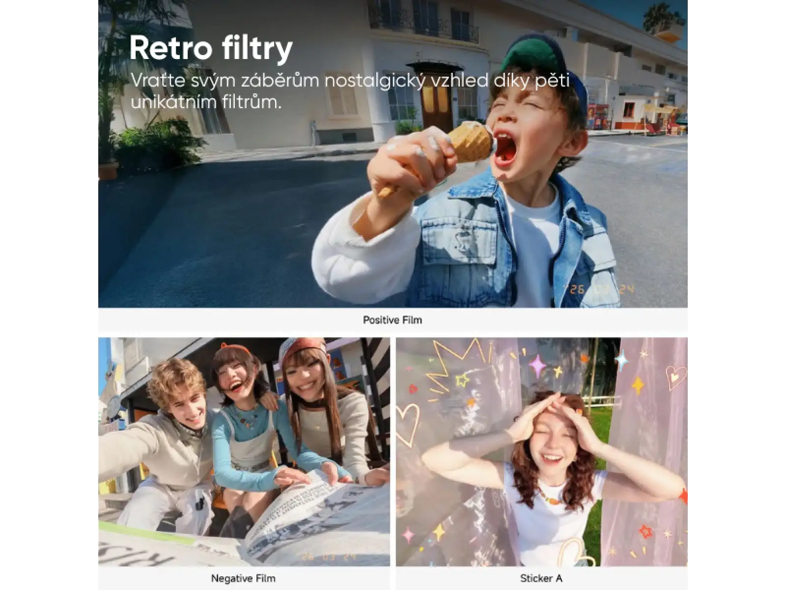 Insta360 GO 3S Kamera Retro-Bundle 128 GB Spezialedition weiß