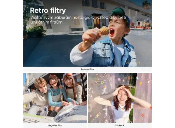 Insta360 GO 3S Kamera Retro-Bundle 128 GB Spezialedition weiß