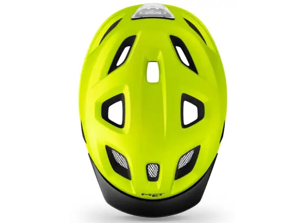 MET Mobilite Helm matte Reflexgelb