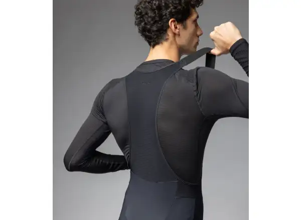 Alé R-EV1 Speedfondo Plus Herren Winterhose mit Trägern und Einsatz Black