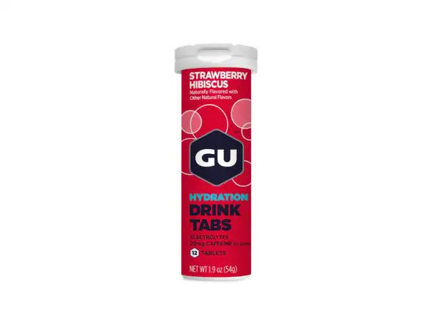 GU Hydration Tabs Strawberry Hibiscus 54 g