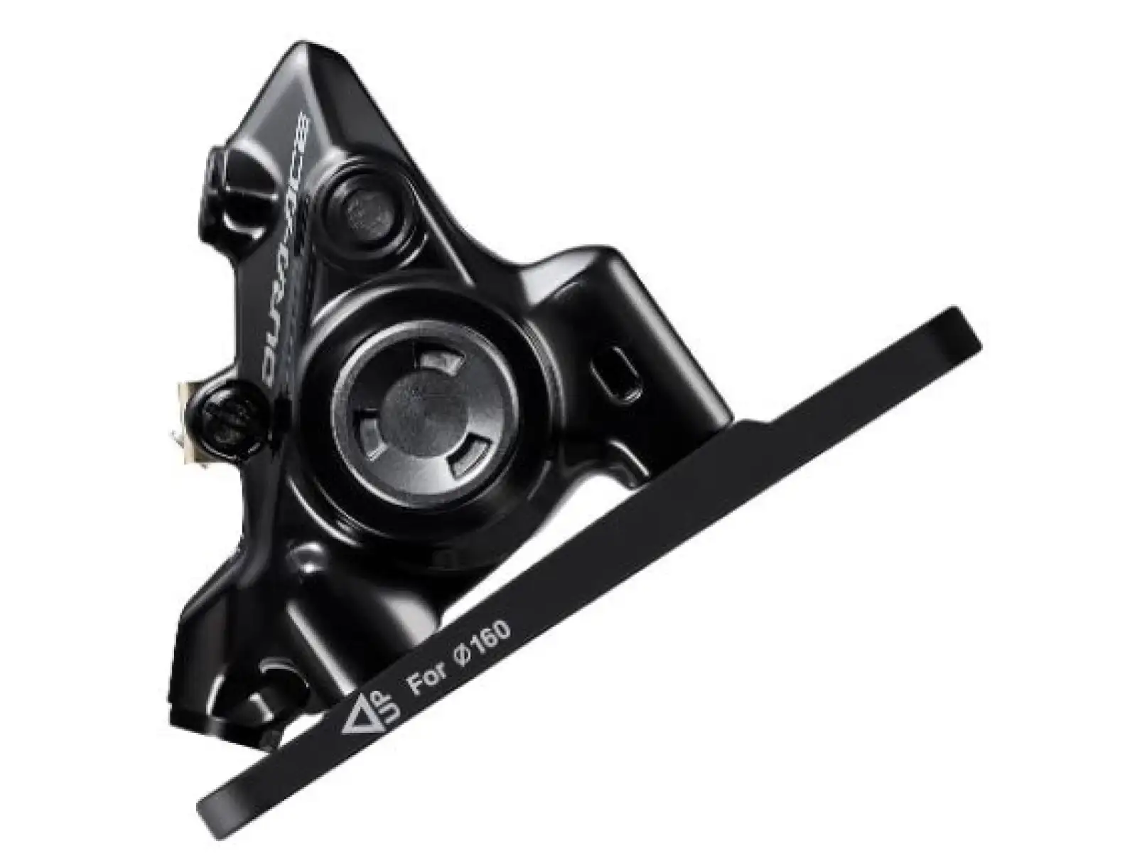 Shimano Dura-Ace BR-R9270 Vordere Flat Mount Scheibenbremse L03A Polymer-Beläge + Kühlrippen für 160 RT