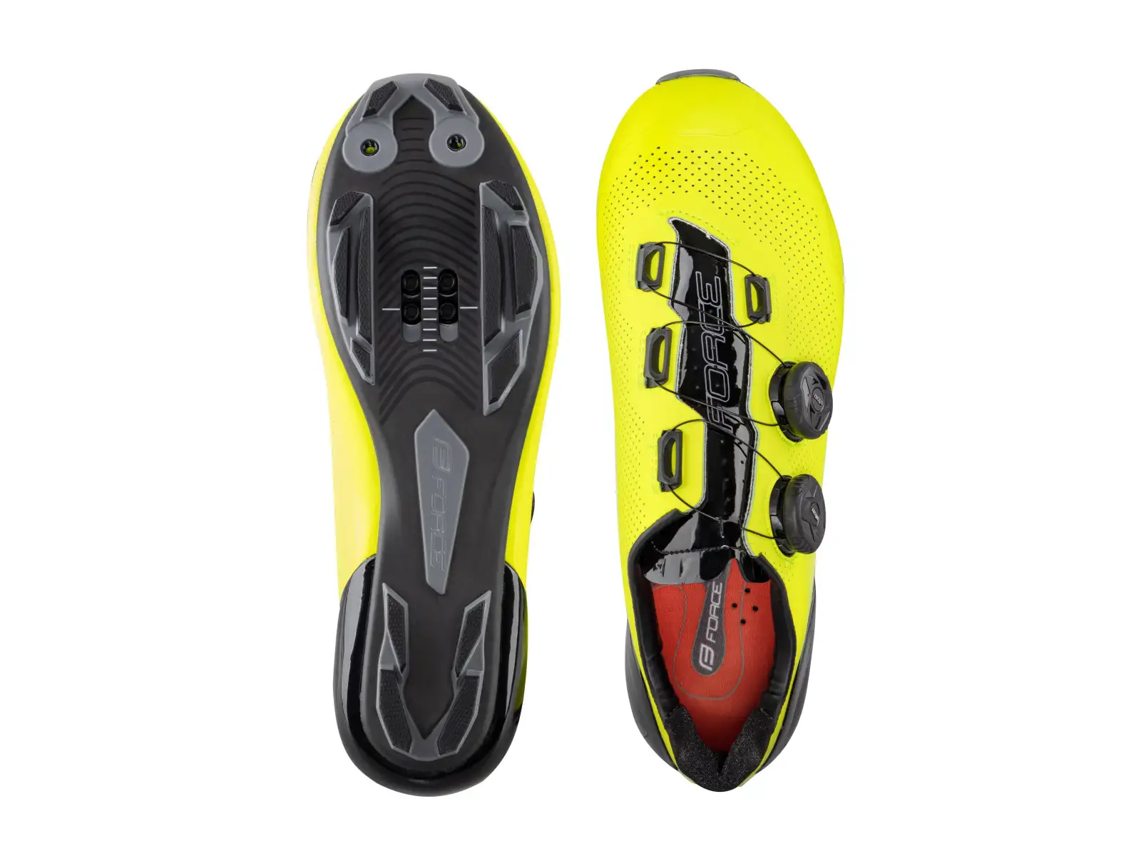 Force Warrior Carbon MTB Herren-Mountainbike-Schuhe Fluo