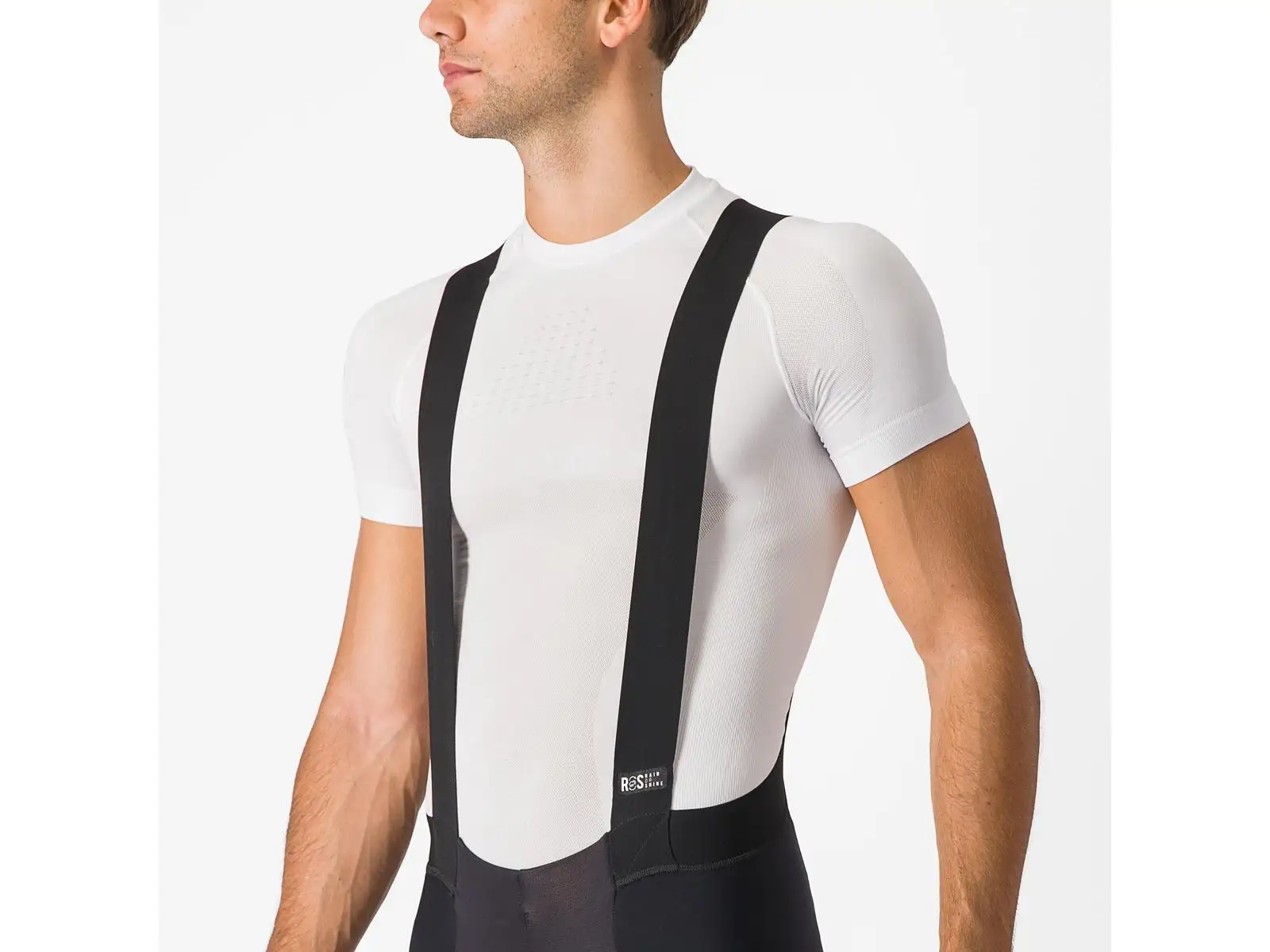 Castelli Sorpasso RoS Bibtight Herrenhose mit Latz und Einsatz Schwarz