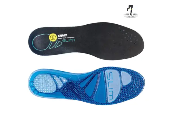 Sidas Dämpfungsgel Slim Einlegesohlen für Schuhe 1 Paar