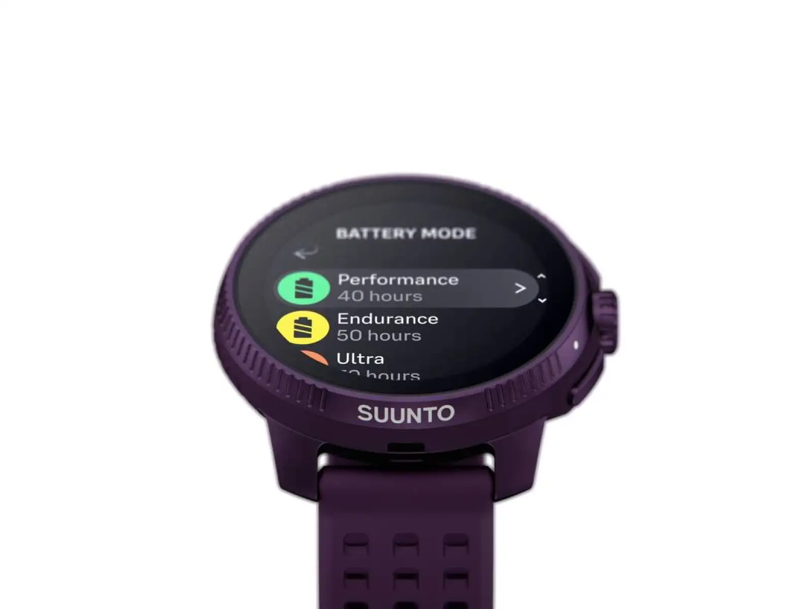Die Suunto Race Titanium Smartwatch Amethyst.