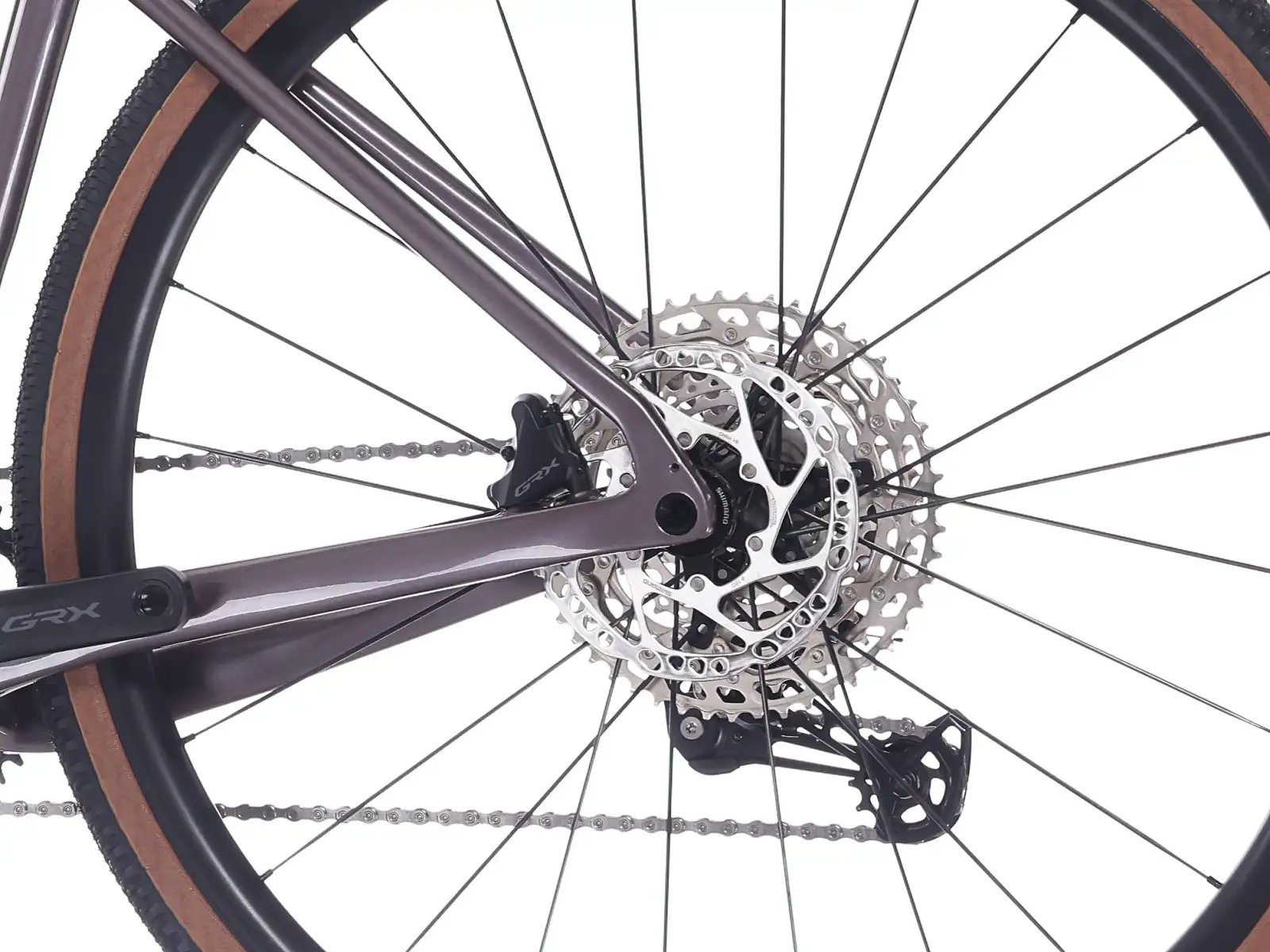 Rock Machine Lukk Cr 70 Gravelbike Gloss Purple Garnet