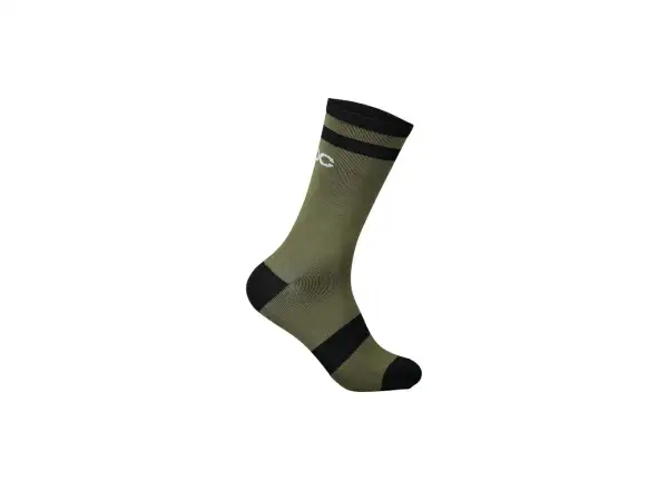 POC Lure MTB Socken Epidote Green/Uranium Black