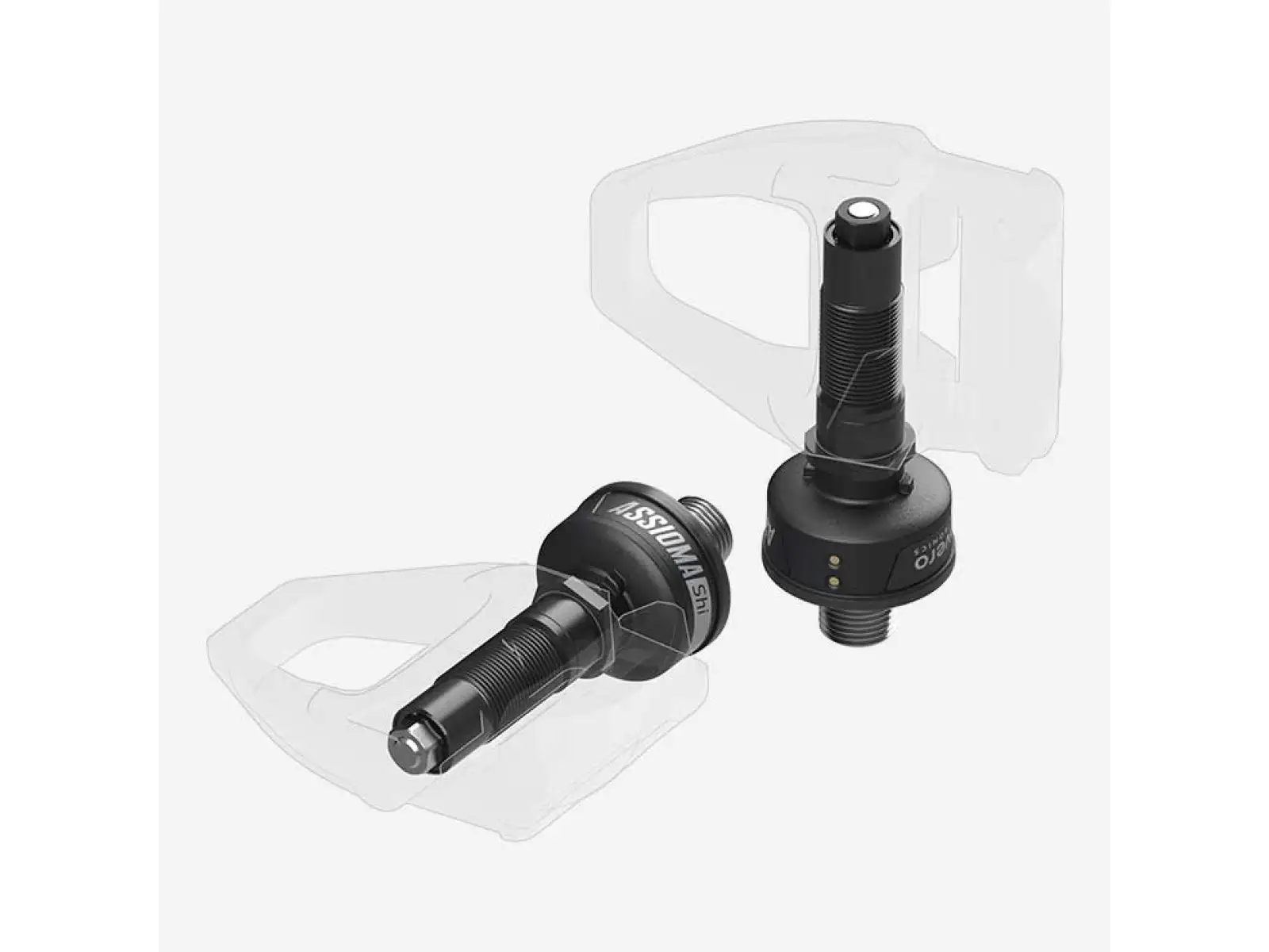 Favero Assioma Duo mit Shimano Achsen und Wattmessung