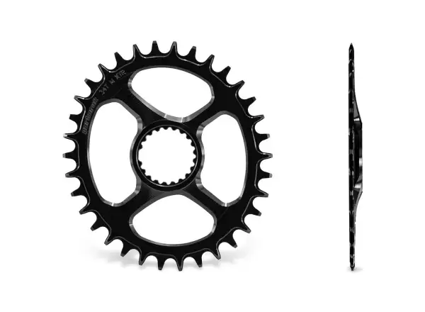 Garbaruk Oval MTB Kettenblatt Shimano Orange 36Z