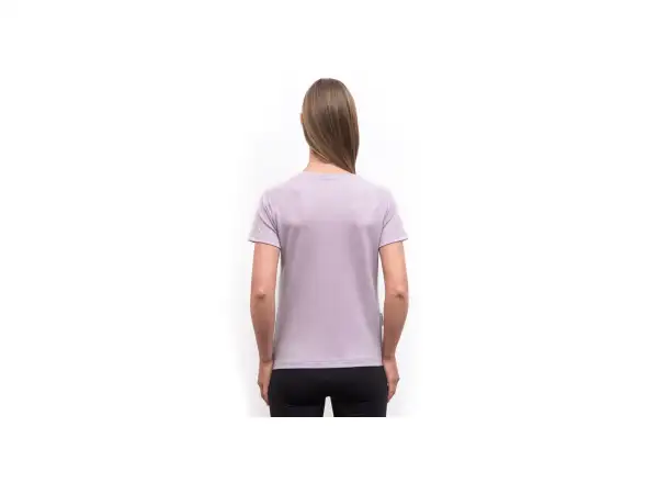 Sensor Merino Blend Elements Damen T-Shirt Kurzarm Mystic Violet