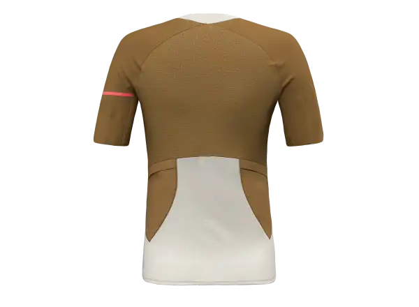Salewa Vento AM HZT Damen kurzarm Shirt Haferflocken