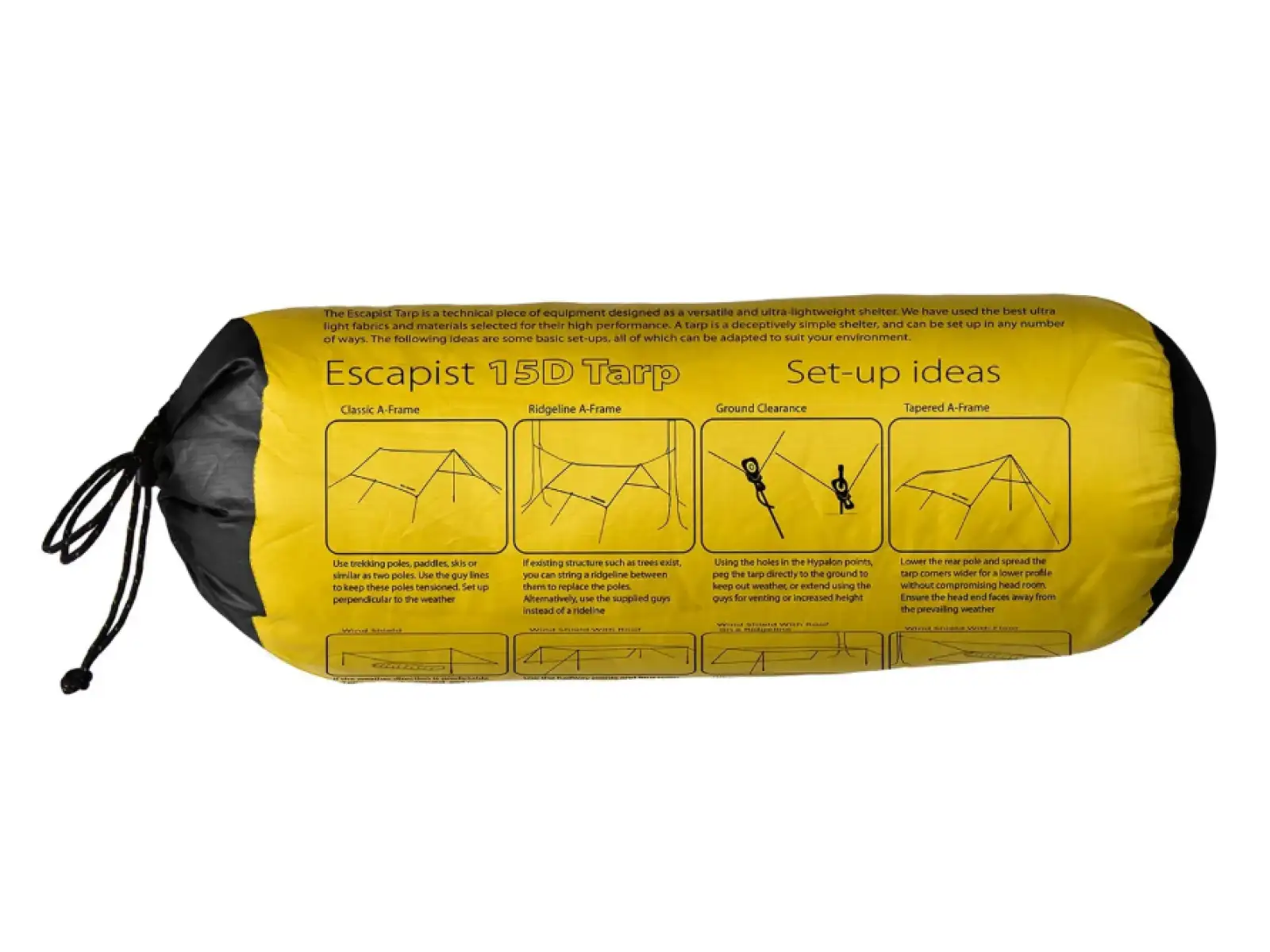 Sea to Summit Escapist 15D Tarp Large Planenunterstand Lime