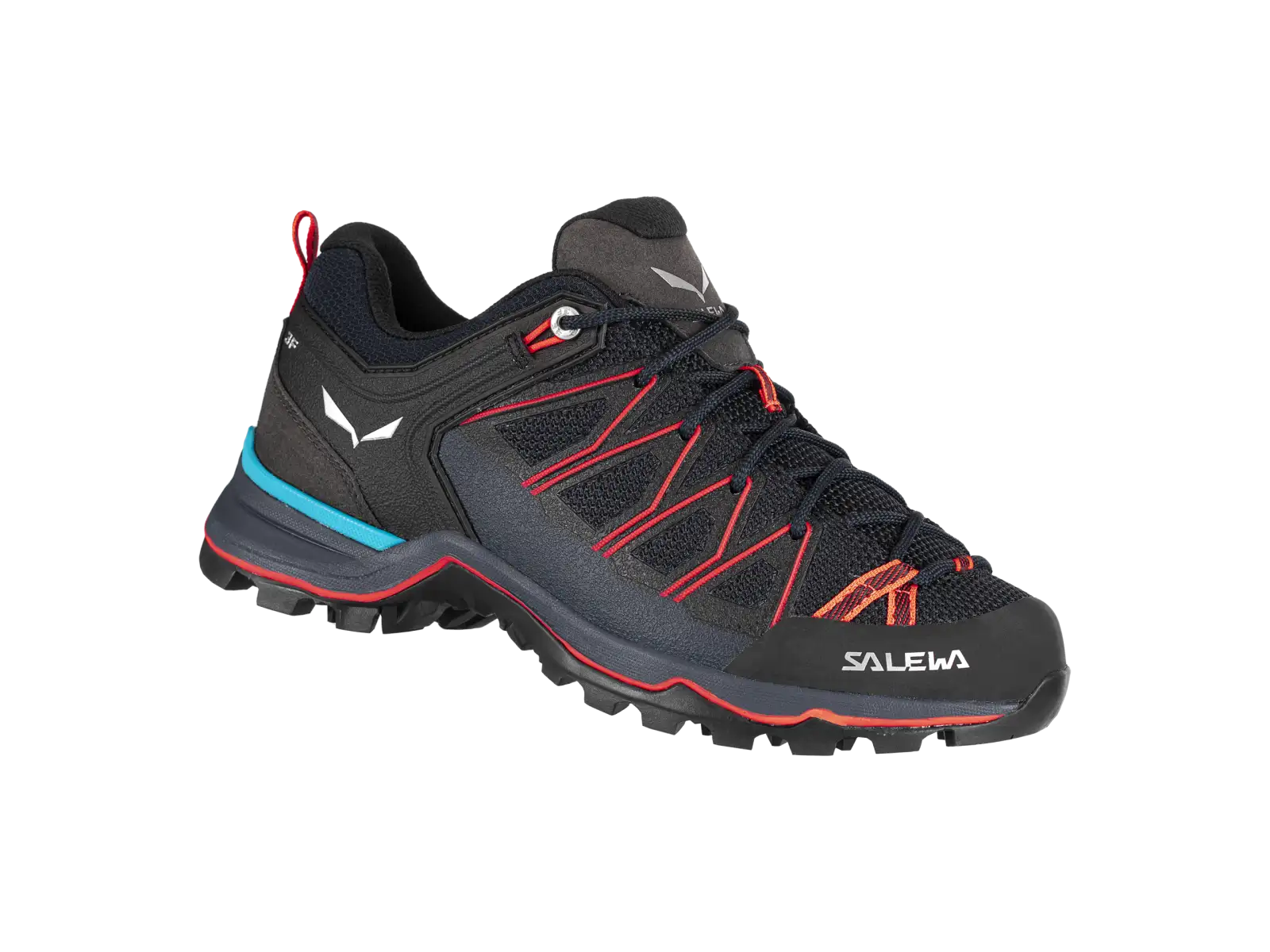Salewa Mountain Trainer Lite Damen Outdoor-Schuhe Premium Navy/Fluo Koralle
