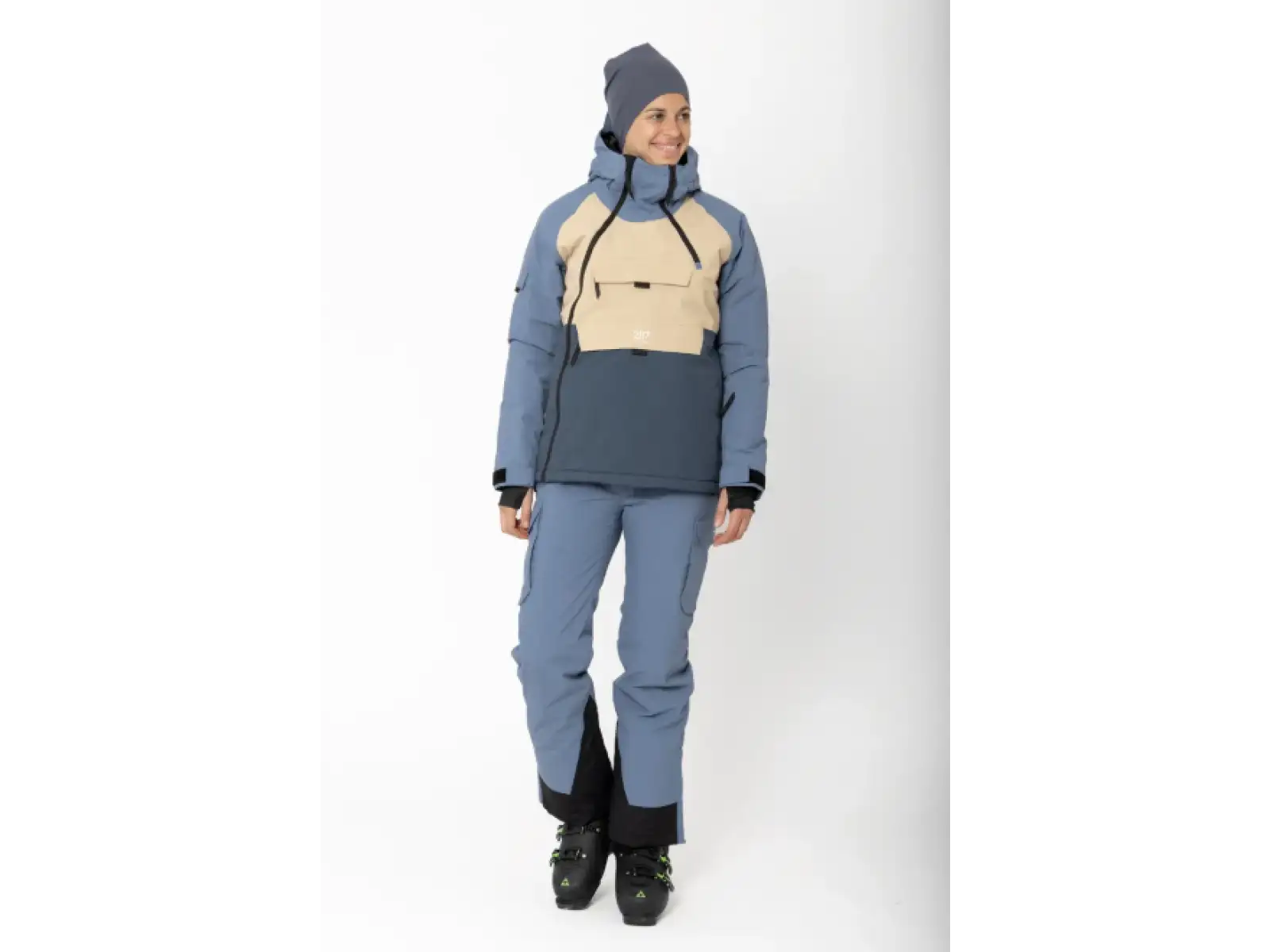 2117 of Sweden Krasse Damen Skihose Dusty Blue