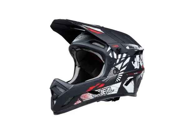 O´Neal Backflip BOOM Helm schwarz/weiß Größe M