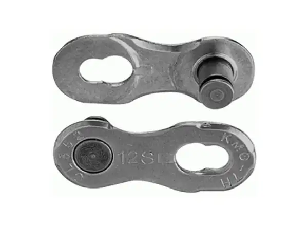 KMC X-12 EPT 12-Gang Schnellverschluss Silber