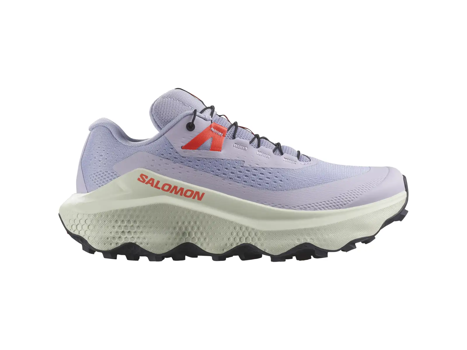Salomon Ultra Glide 3 Damenlaufschuhe Cosmic Sky/Icicle/Neon Flame