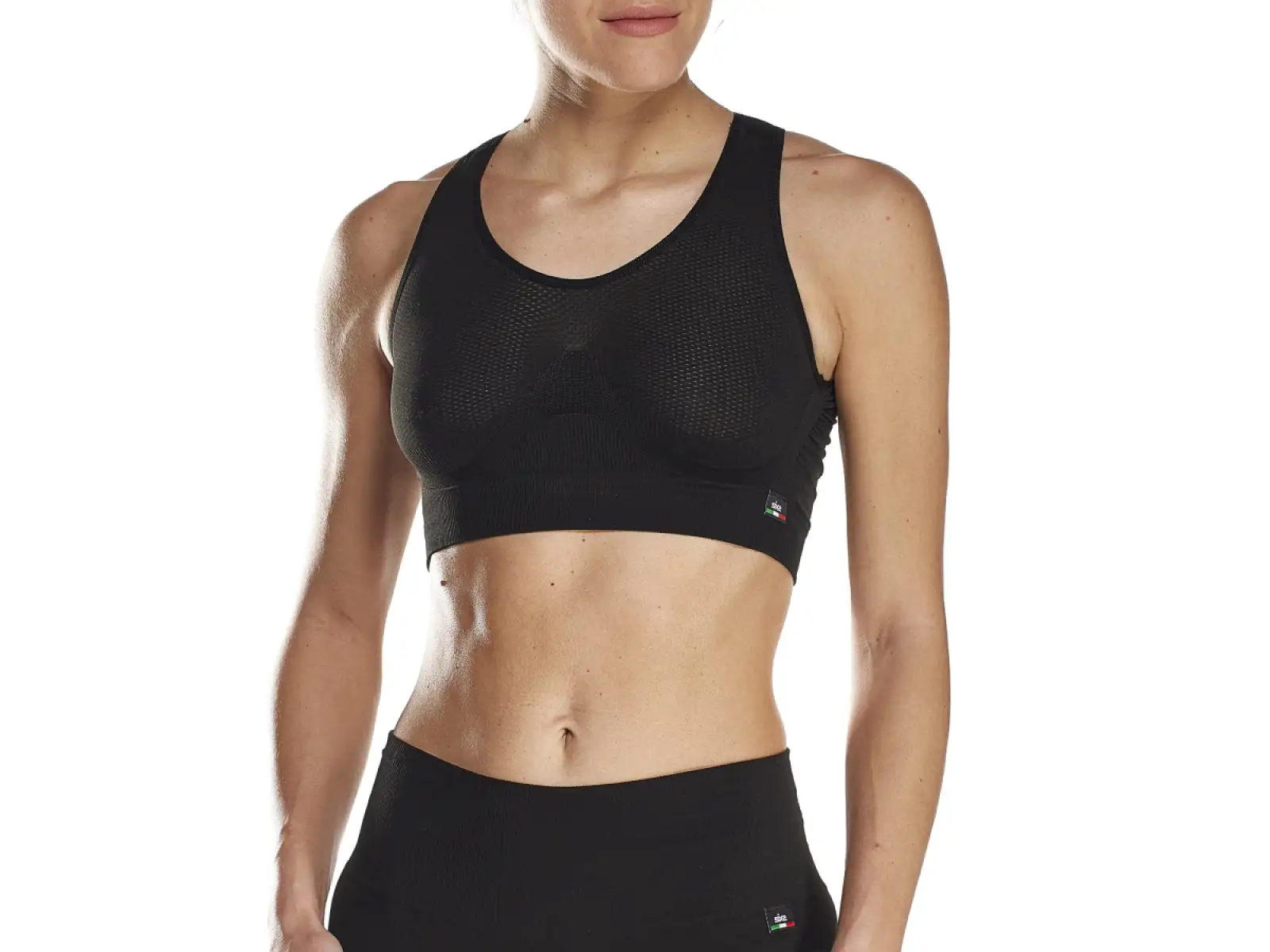 SIXS F RG V3 funktionelles Sport-BH schwarz