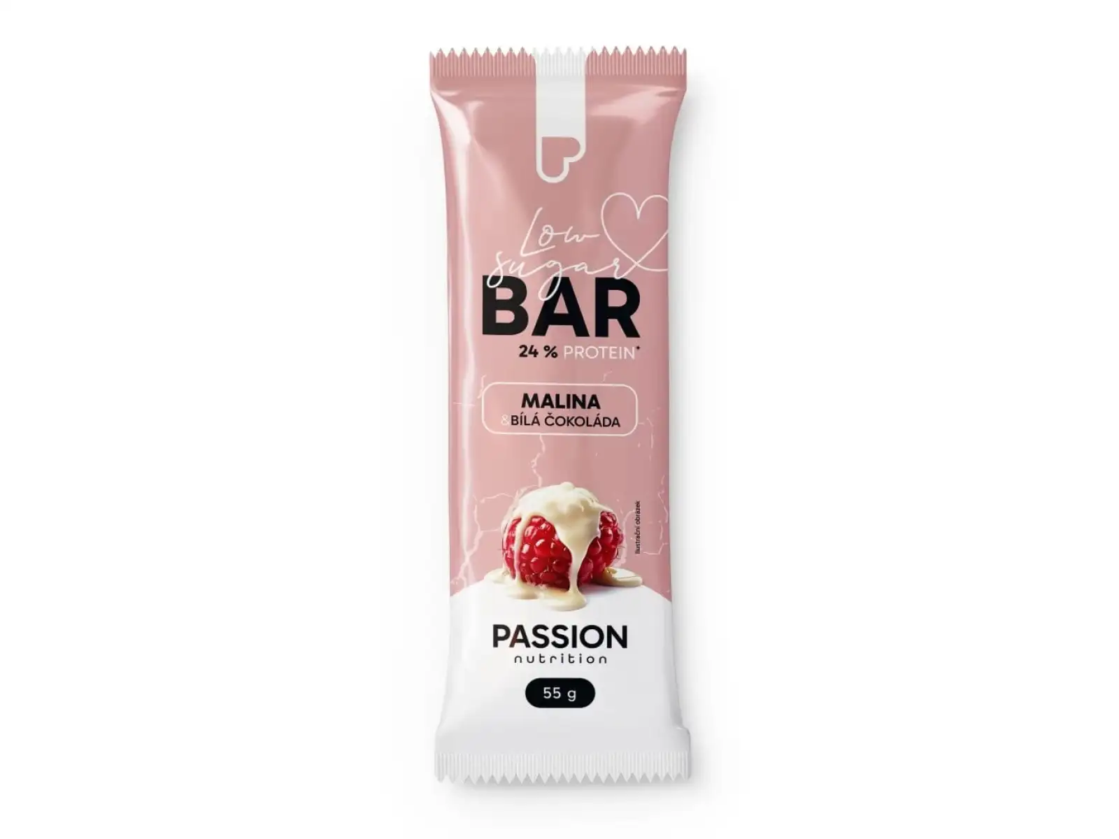 Passion Bar Himbeere und weiße Schokolade 55 g