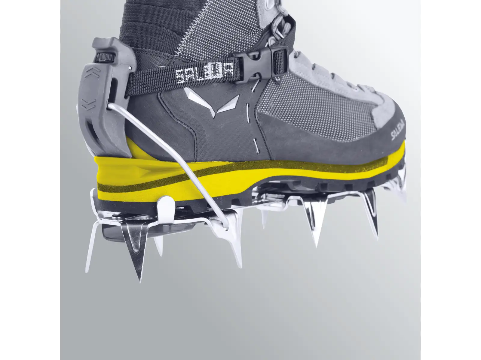 Salewa Crow GTX Herren Wanderschuhe Wallnut/Fluo Orange