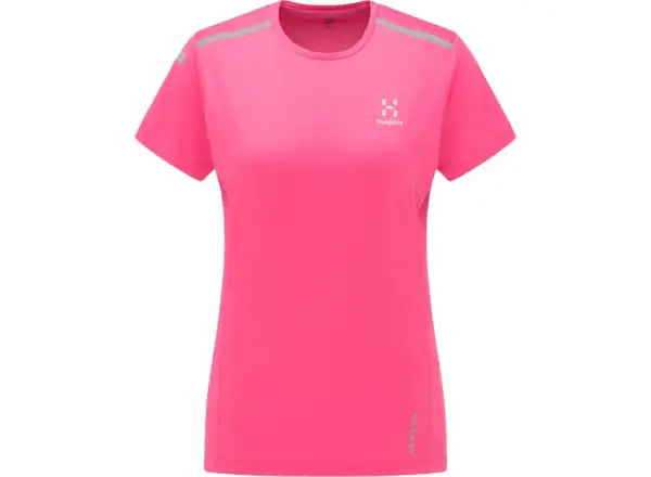 Haglöfs L.I.M Tech Damen T-Shirt mit kurzen Ärmeln Rosa